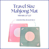 Mini Mahjong Mat - Neoprene Travel Size - 22" x 22" Inches