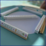 Mini Mahjong Mat - Neoprene Travel Size - 22" x 22" Inches
