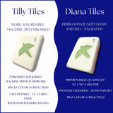 Tilly Tiles -  Embossed Art Mahjong Tile Set - Modern + Bright Collection