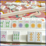 Tilly Tiles -  Embossed Art Mahjong Tile Set - Modern + Bright Collection