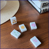 Tilly Tiles -  Embossed Art Mahjong Tile Set - Modern + Bright Collection