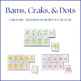 Diana Tiles - Heirloom Engraved Mahjong Tile Set - Modern + Bright Collection (Pre-Order Oct 20)