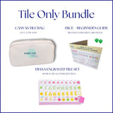 Diana Tiles - Heirloom Engraved Mahjong Tile Set - Modern + Bright Collection (Pre-Order Oct 20)