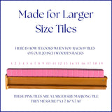 20 Inch Long - Natural Wood Mahjong Magnetic Rack + Pusher (Pre-Order)