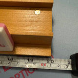 20 Inch Long - Natural Wood Mahjong Magnetic Rack + Pusher (Pre-Order)