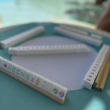Travel Embossed Art Mahjong Set