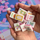 Luna Tiles - Heirloom Engraved Mahjong Tile Set - Modern + Bright Collection (Pre-Order for November)
