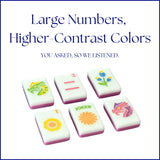 Luna Tiles - Heirloom Engraved Mahjong Tile Set - Modern + Bright Collection (Pre-Order for November)